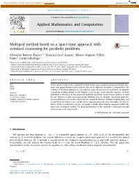 Multigrid Method Based on a Space-Time Approach with Standard Coarsening for Parabolic Problems