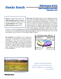 PDR Progress Report PDR Project #103 Warren Ranch Project Completion: November 2000 Total Acres: 1,590