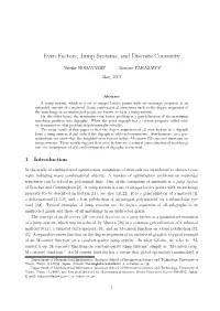 Even Factors, Jump Systems, and Discrete Convexity