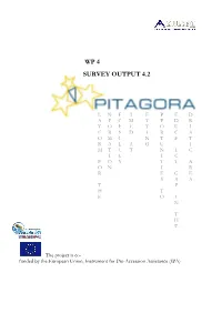 Wp 4 Survey Output 4.2