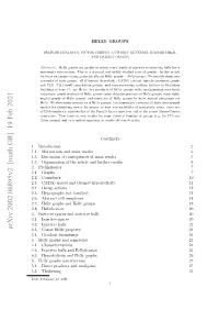 Arxiv:2002.06895V2 [Math.GR] 19 Feb 2021 3.3