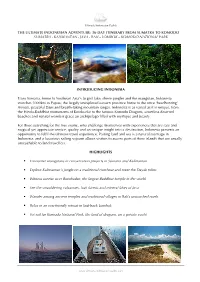 Java - Bali – Lombok – Komodo National Park
