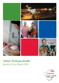 Quality of Care Report 2010