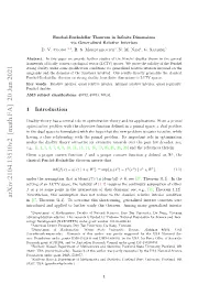 Arxiv:2104.13510V2 [Math.FA]