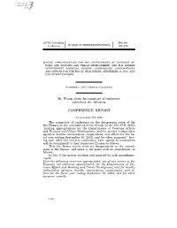 Conference Report