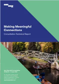 Consultation Technical Report