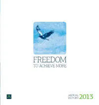 Freedom to Achieve More
