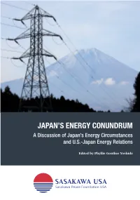 Japan's Energy Conundrum