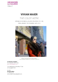 Vivian Maier the Color Work