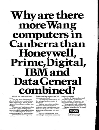 Why Are There Morewang Computers in Canberrathan Nol Ii Prim