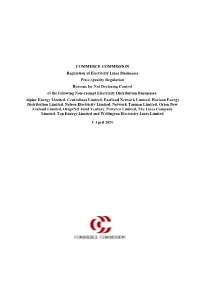 2010 Default Price-Quality Path Compliance Assessment Decision
