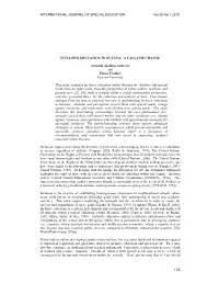 Inclusive Education in Guyana: a Call for Change
