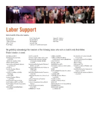 Labor Support