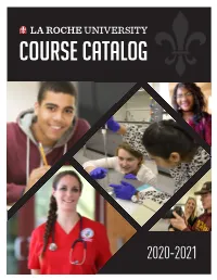2020-2021 Course Catalog