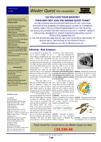 Citizen Science and Red Knots Calidris Canutus - Richard Smith