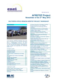 Newsletter 20120502
