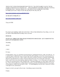 The Truth About Elvis” Movie Website from Back in March 2007 – This Is Reproduced Here for Educational Purposes Only