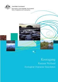Kooragang Ramsar Wetland Ecological Character Description