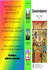 Gemeindebrief