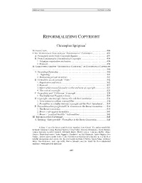 Reform(Aliz)Ing Copyright