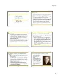 The History of Formal Semantics, Going Beyond What I Know First-Hand