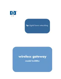 Wireless Gateway