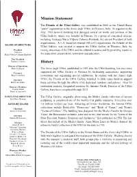 Mission Statement History