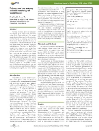 Pericarp, Seed Coat Anatomy and Seed Morphology of Calycanthaceae