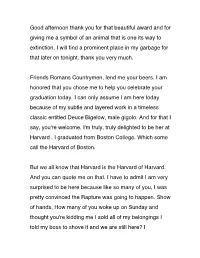 Poehler Rough Transcript