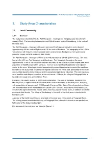 3. Study Area Characteristics