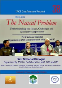 Copy of Final Report Naxal Event 13 January 2012