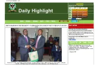 Daily Highlights of December 11, 2018
