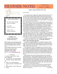 Heather Notes Volume 18, Number 4