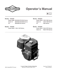 Operator's Manual