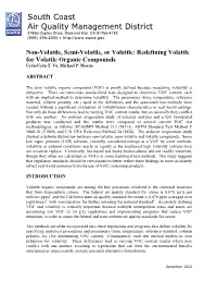 Redefining Volatile for Vocs