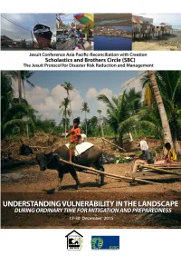 SBC) the Jesuit Protocol for Disaster Risk Reduction and Management