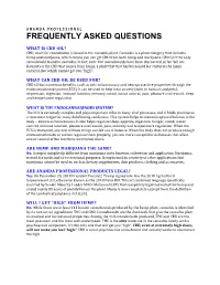 Frequently Asked Questions
