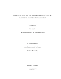 Modification of Alkyd Resins and Seed Oil Based Reactive