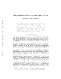 The Lusternik-Schnirelmann Theorem for Graphs