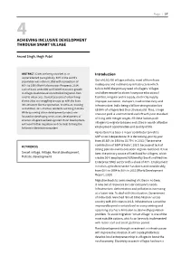 Achieving Inclusive Development Through Smart Village