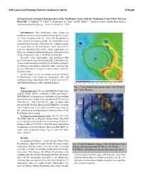 Nius Crater Region. Fig. 2 Color Composite Image of the Posidonius