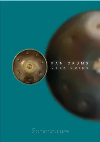 Pan Drums User Guide.Pages