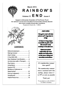 Rainbows End Vol 13, Issue 4