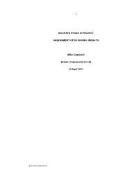 Macraes Phase Iii Project Assessment of Economic