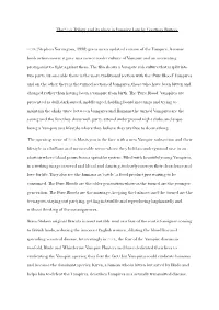The Blade Trilogy and Its Place in Vampire Lore by Courtney Button