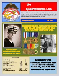 The QUARTERDECK LOG