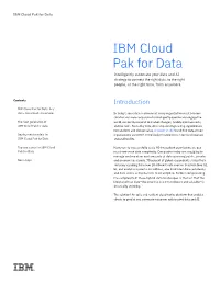 IBM Cloud Pak for Data