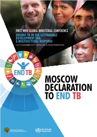 Moscow Declaration to End Tb