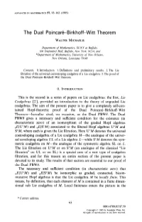 The Dual Poincarbbirkhoff-Witt Theorem