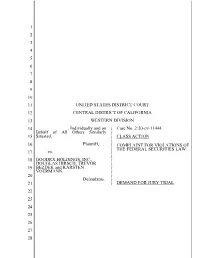 View Complaint